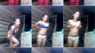 Mahasiswi Lagi Mandi Sange