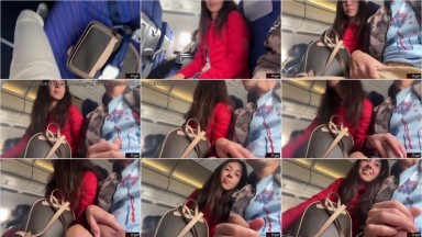 Bokep Barat Risky Public Jerking Off On A Plane Full Of People Public Dick Flashing