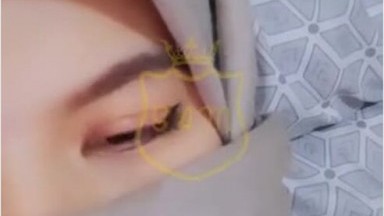 Bokep Jilbab - Memek Becek Kak Velin Hijabers Sleep Call Bareng Doi
