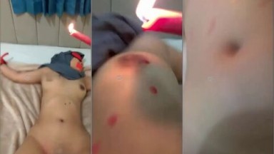 Video Bokep Hijab BDSM di Kencingin Lanjut Pake Lilin - Bokepindoh